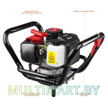 Мотобур Зубр МБ1-200 без шнека картинка 2